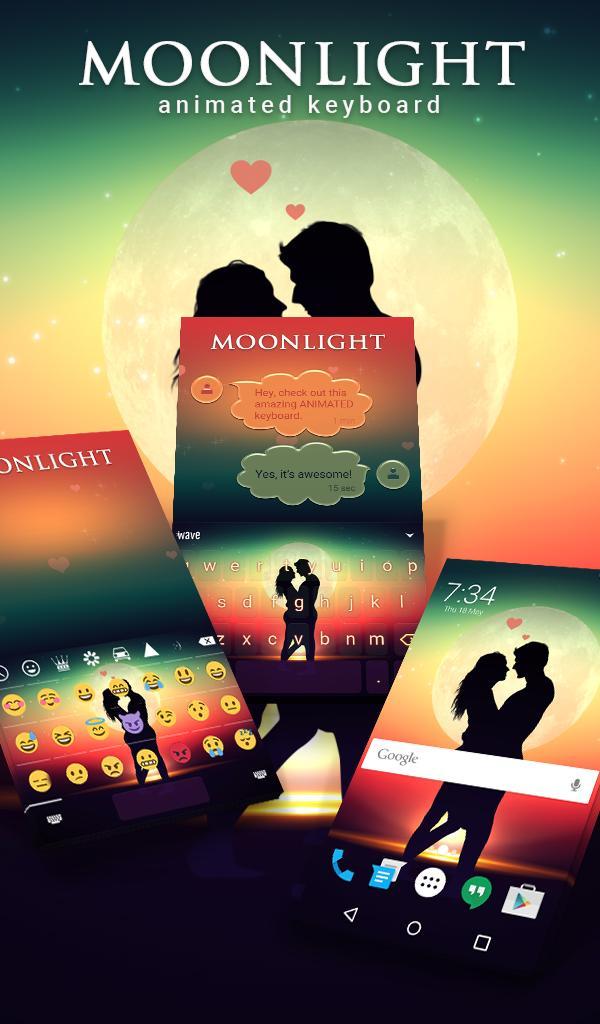 Moonlight Animated Keyboard + 