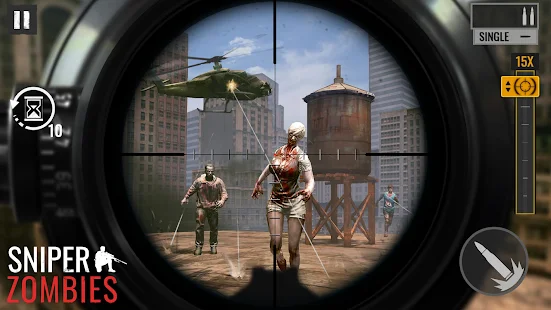 Sniper Zombies: Offline Shooting Games 3D(Unlimited currencies.) Game screenshot  12