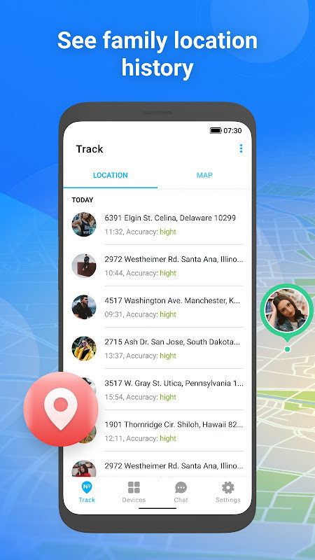 mLite - GPS Family Tracker_playmods.games