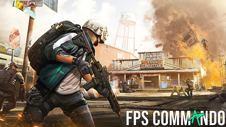 FPS Commando Shooter Games Ảnh chụp màn hình trò chơi