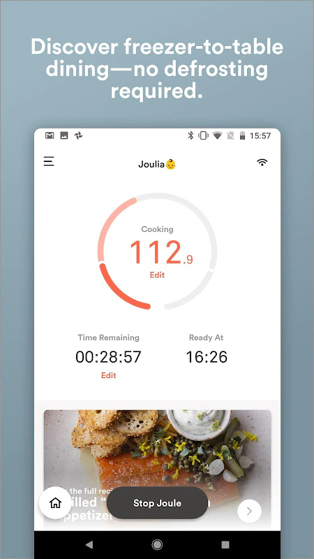 Скачать Joule: Sous Vide by ChefSteps MOD v2.74.3 для Android