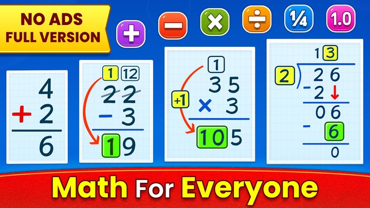 Math Games: Math for Kids Ảnh chụp màn hình trò chơi