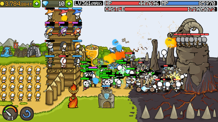 Grow Castle Tower Defense(Unlimited Coins) screenshot image 1_playmods.games