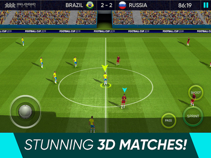 Soccer Cup 2022: Football Game(Unlimited Money) screenshot image 5_playmods.games