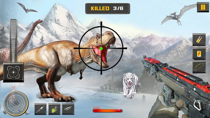 Wild Dino Hunting: Zoo Hunter Ảnh chụp màn hình trò chơi