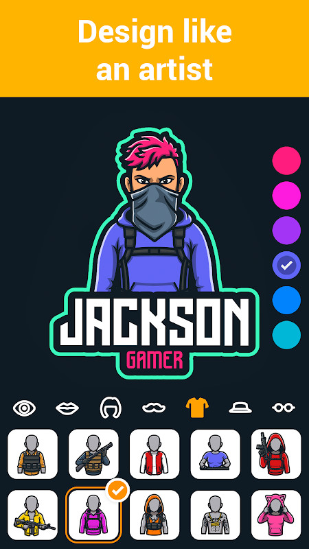 Maskot - Gaming Logo Maker_modkill.com