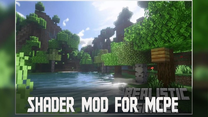 Realistic Shader Mod Minecraft Ảnh chụp màn hình trò chơi