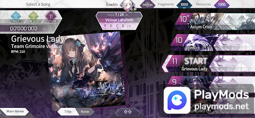Arcaea - New Dimension Rhythm Game(All music for free) screenshot image 3_playmod.games