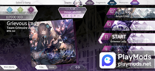 Arcaea - New Dimension Rhythm Game(All music for free) screenshot image 3_playmods.games