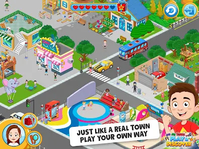My Town Play Discover City Builder Game(Unlocked VIP) screenshot image 6