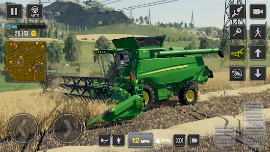 Farmer Simulator Tractor 2022(lots of gold coins) Game screenshot  9