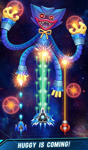 Space shooter - Galaxy attack(Lots of diamonds) screenshot image 1_playmods.games