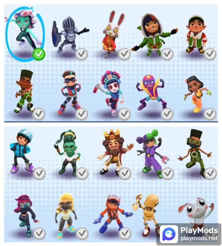 ☑️TODOS LOS PERSONAJES DESBLOQUEADOS DE SUBWAY SURFERS MUMBAI