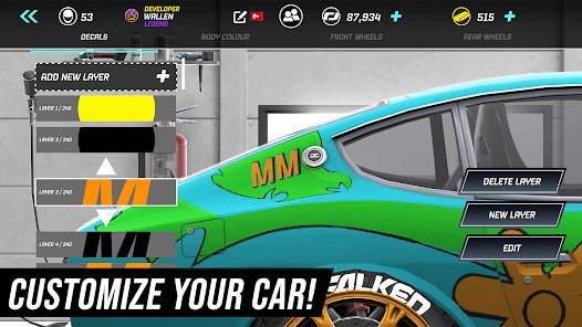 Torque Drift(Mod Menu) screenshot image 8_modkill.com