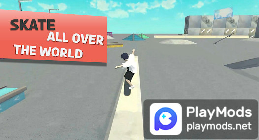 Skateboard games Skate Verse‏(نقود لا محدودة) screenshot image 1