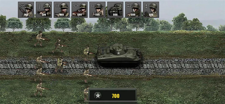 Warfare War Troops(tiền không giới hạn) screenshot image 1 Ảnh chụp màn hình trò chơi
