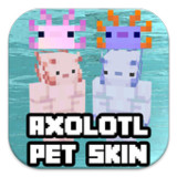 Axolotl Pet Skins MCPE_playmods.net