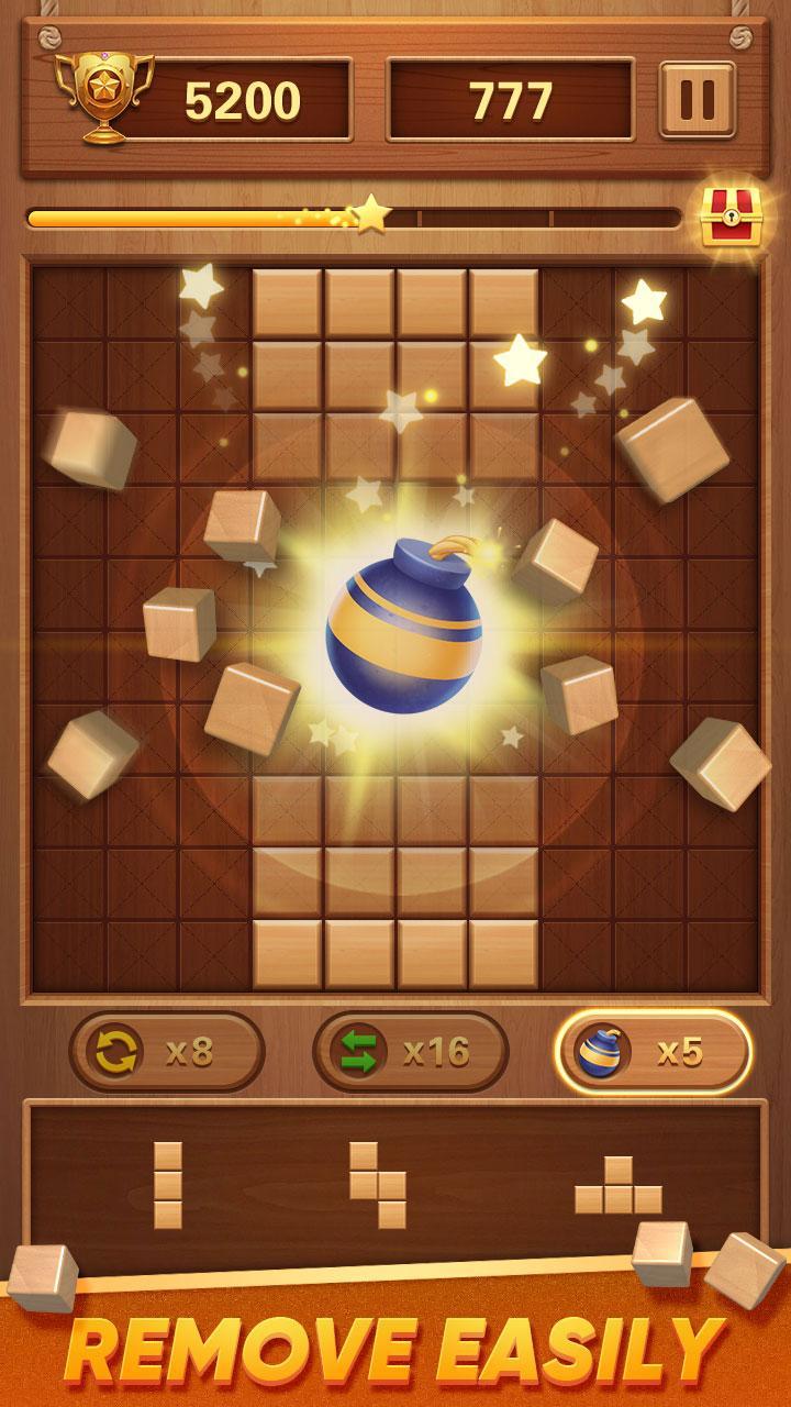 Block Puzzle Wood Blast_modkill.com