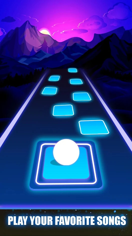 Magic Tiles Hop Ball 3d : EDM Music Games Free(No Ads) screenshot