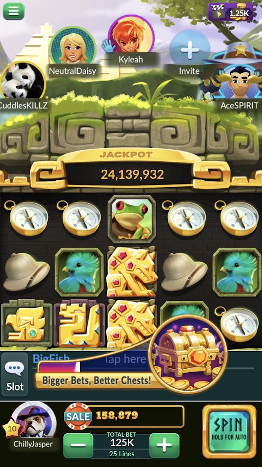 آلة اجتماعية - Big Fish Casino‏