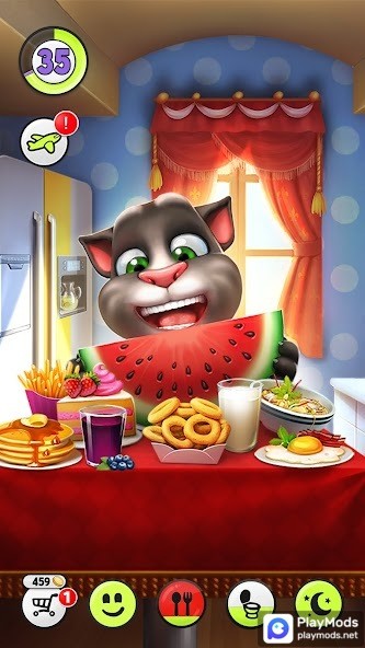 My Talking Tom(Unlimited Money) screenshot image 3_playmod.games