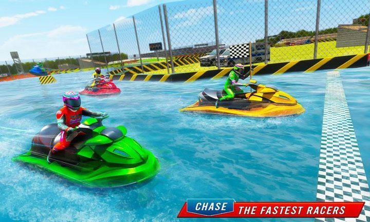 Jet Ski Boat Stunt Racing Game Ảnh chụp màn hình trò chơi