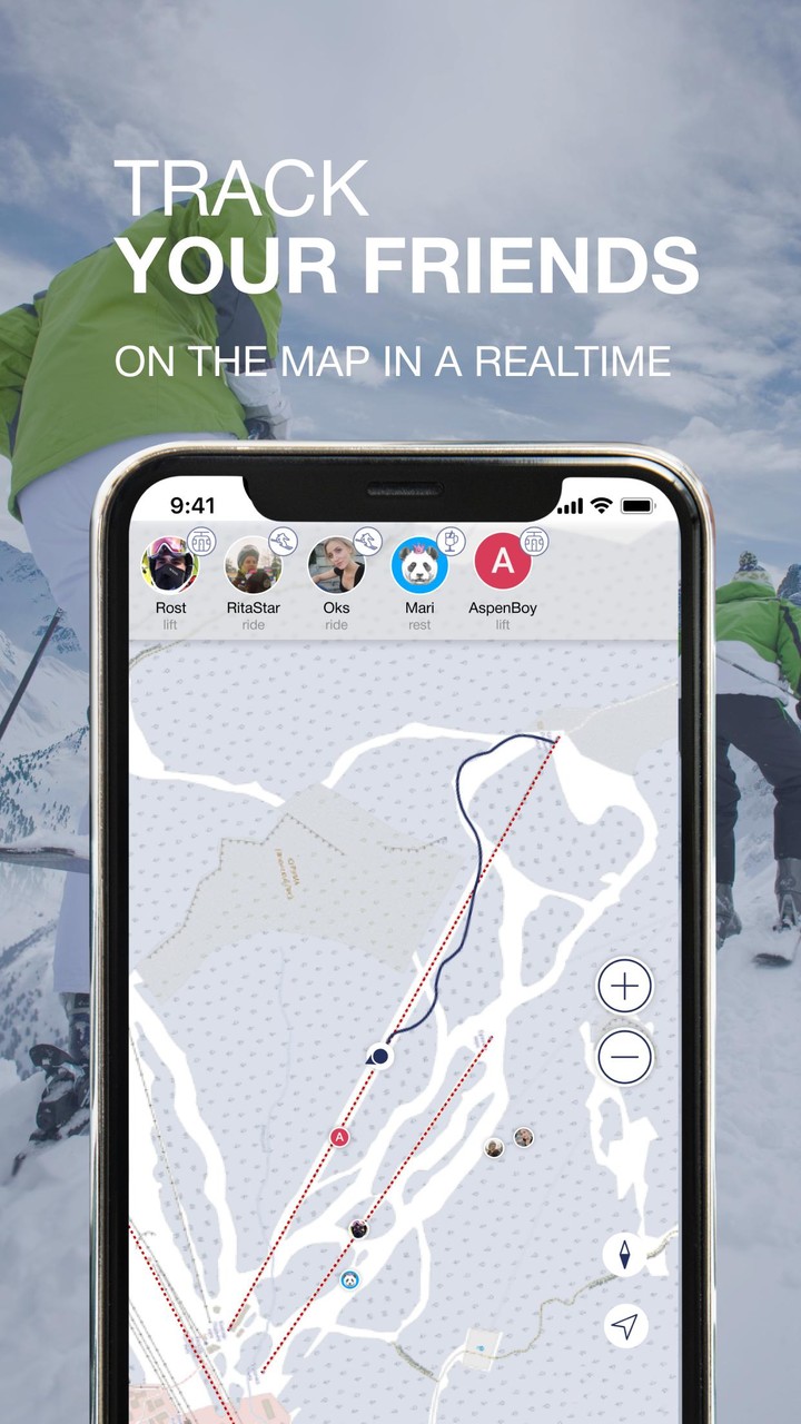 Skill - Ski&Snowboard Tracker_playmods.games