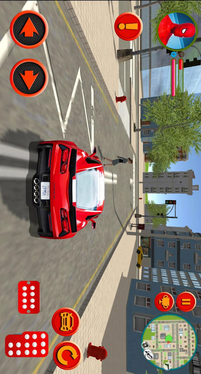 Spider Rope Hero Man Vegas Crime Simulator(mod) screenshot