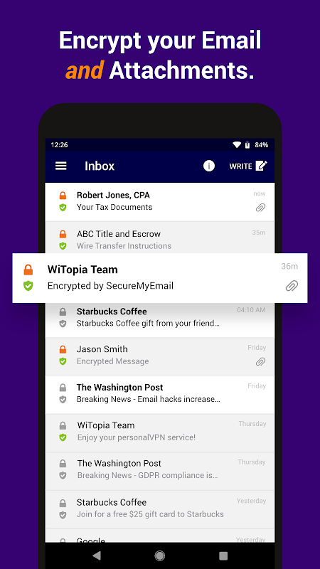 SecureMyEmail Encrypted Email (Use for Free)_playmods.net