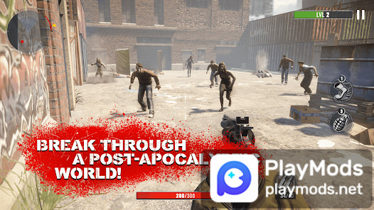 Death Chain: Zombie FPS(Mod Menu) screenshot image 4_playmod.games