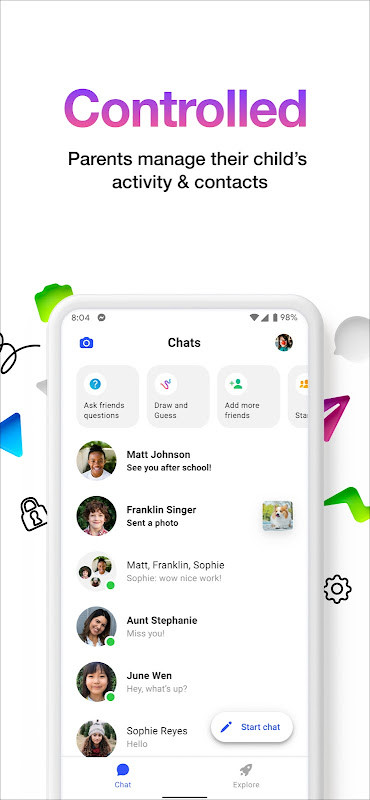 Messenger Kids – The Messaging App for Kids_playmods.games