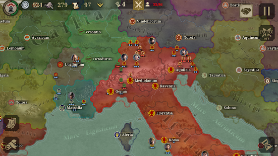 Great Conqueror: Rome- Offline(MOD)