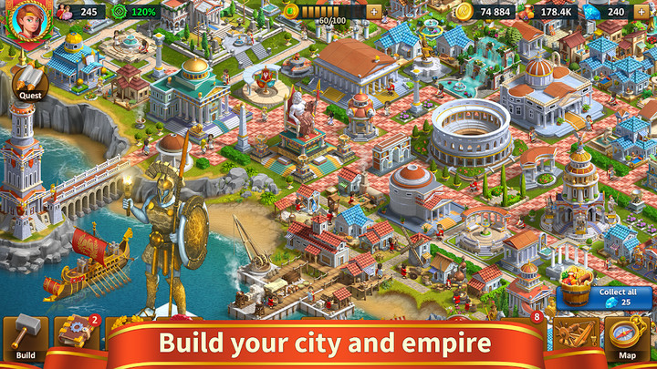 Rise of the Roman Empire: Grow, Build your Kingdom(Mod)_playmods.games