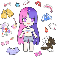 Free download Vlinder Gacha:Stylish Dressup Games(Unlimited currency) v1.2.4 for Android