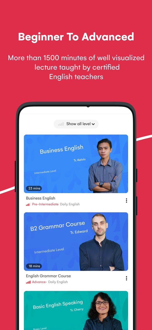 SAYA: The English Learning App