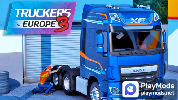 Truckers of Europe 3 mod apk - Enter the game to obtain a large amount of  currency, unlock all trucks, unlock all carriages, and shop for free