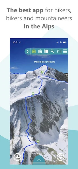 RealityMaps: Ski, Wandern, Rad(Đã đăng ký) screenshot image 4 Ảnh chụp màn hình trò chơi