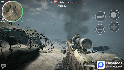 World War Heroes: WW2 FPS(Mod Menu) screenshot image 1_modkill.com