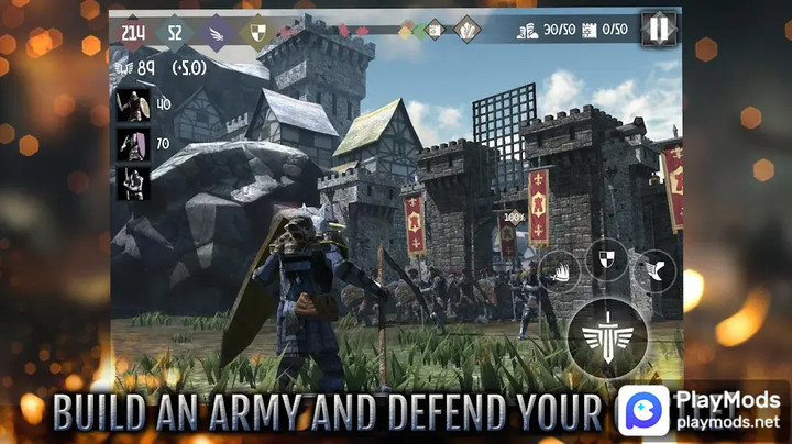 Heroes and Castles 2 - Strategy Action RPG(عملة إلزامية) screenshot image 1