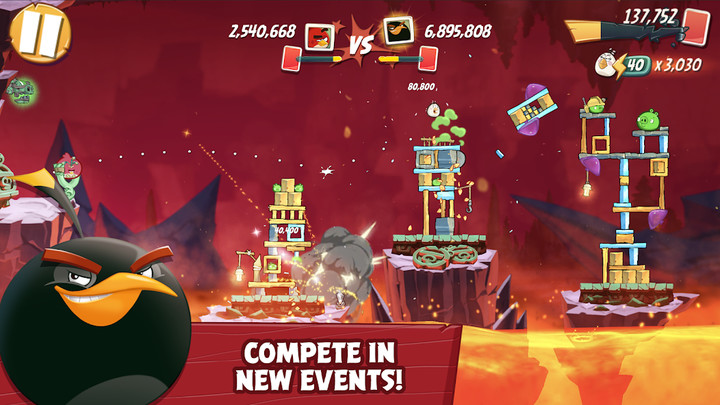 Angry Birds 2(Mod menu) screenshot image 3_playmods.games