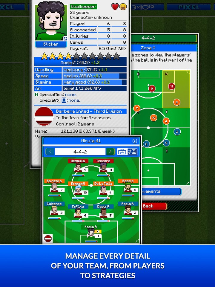 Pixel Manager: Football 2021 Edition‏