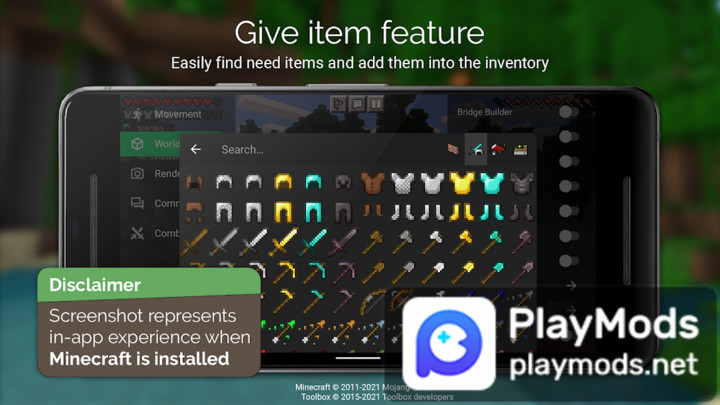 Toolbox for Minecraft: PE(Mod) screenshot image 3_playmod.games