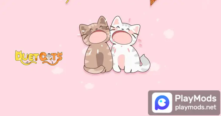 Mở khóa tất cả nhạc trong Duet Cats Cute Popcat Music | playmods.net