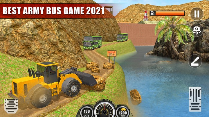 Army Bus Driving Games 3D‏