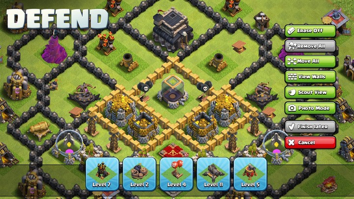 Clash of Clans Ảnh chụp màn hình trò chơi