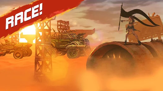 Road Warrior: Nitro Car Battle(لا اعلانات) screenshot image 1