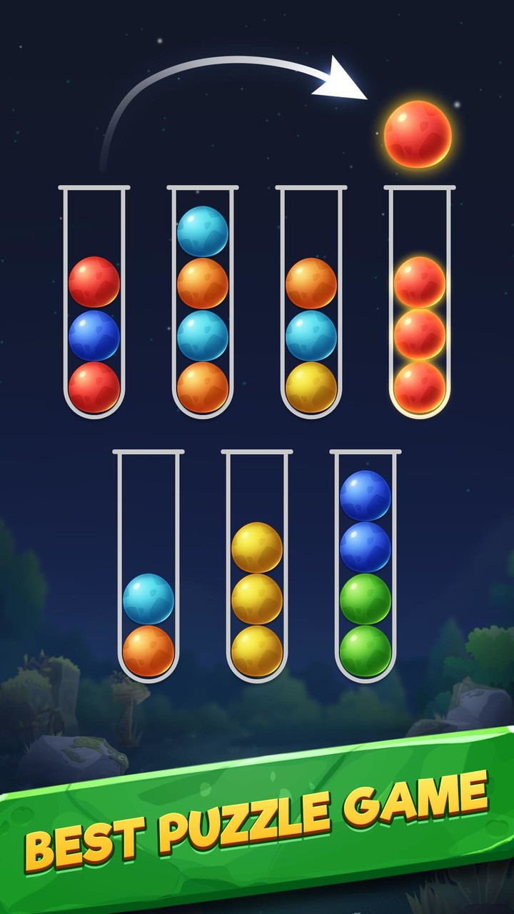 Ball Sort Puzzle – Egg Sort