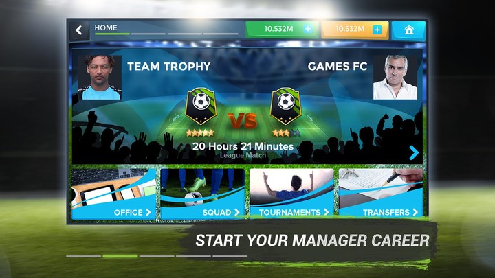 FMU - Football Manager Game Ảnh chụp màn hình trò chơi