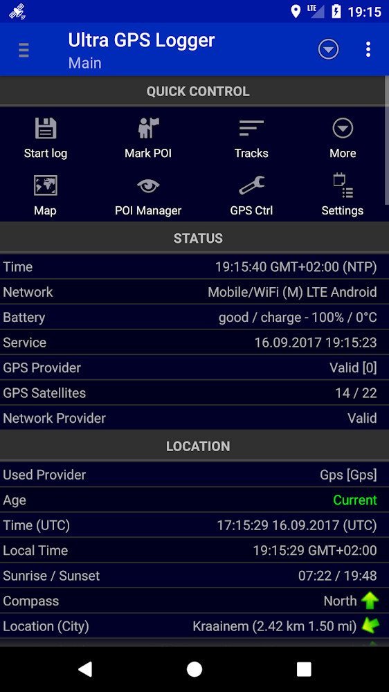 Ultra GPS Logger(mod)