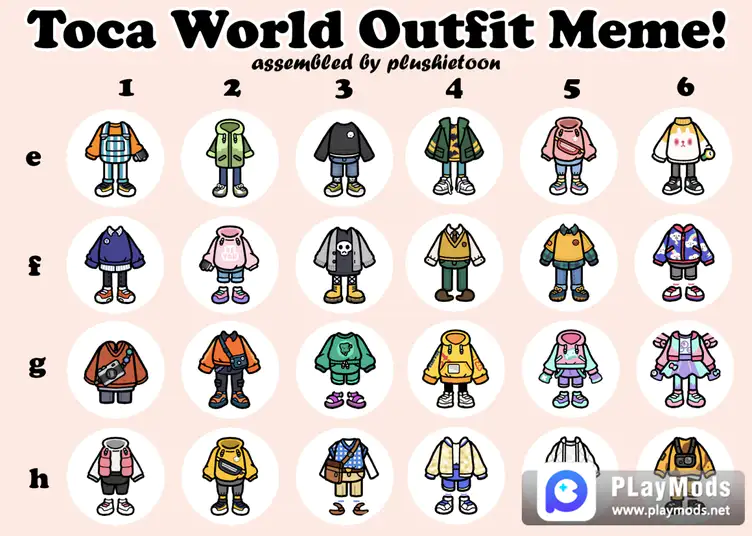 Download do APK de Idéias de roupas de toca boca para Android